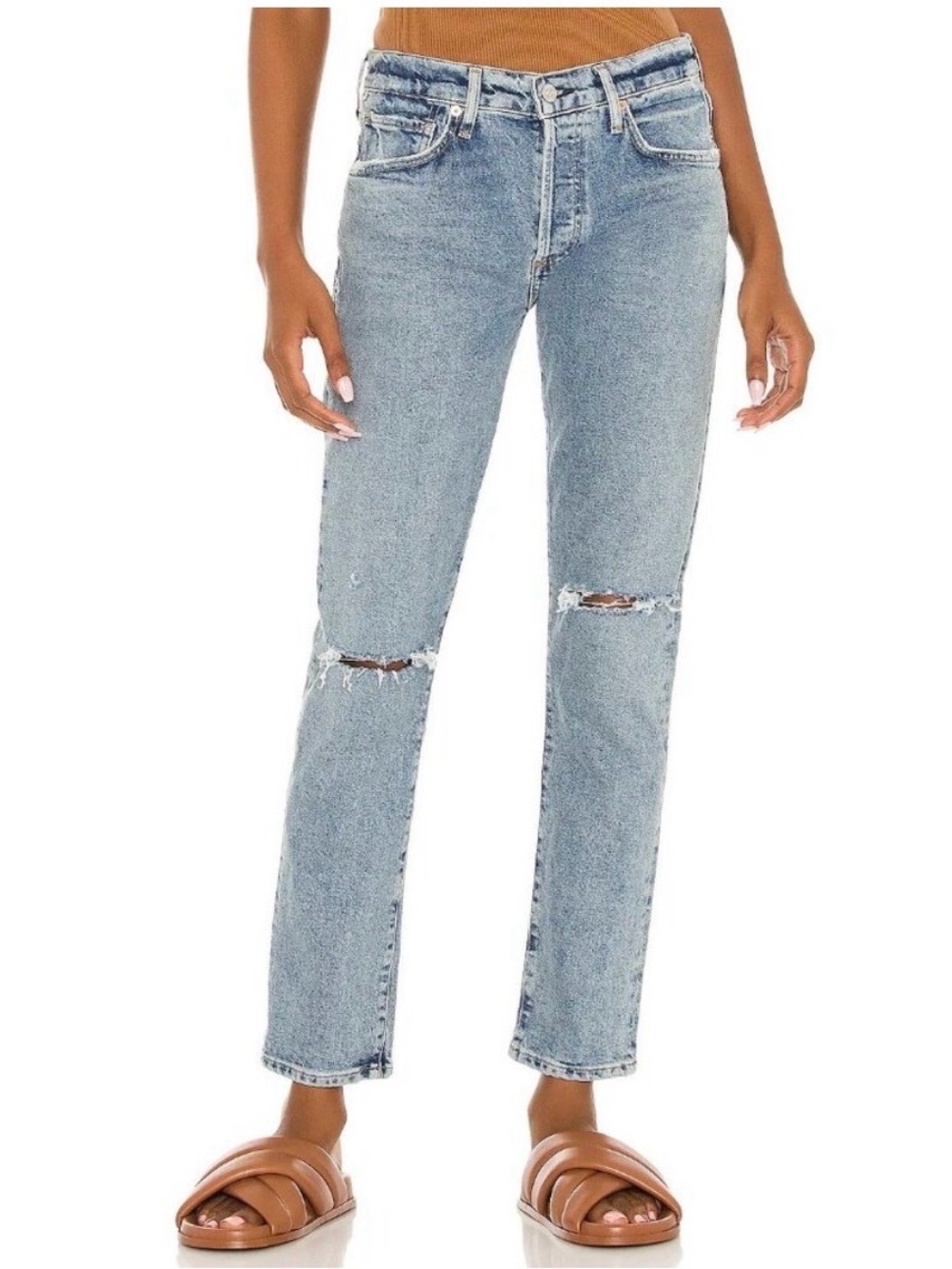 Citizens Of Humanity Emerson Boyfriend Distressed Jeans